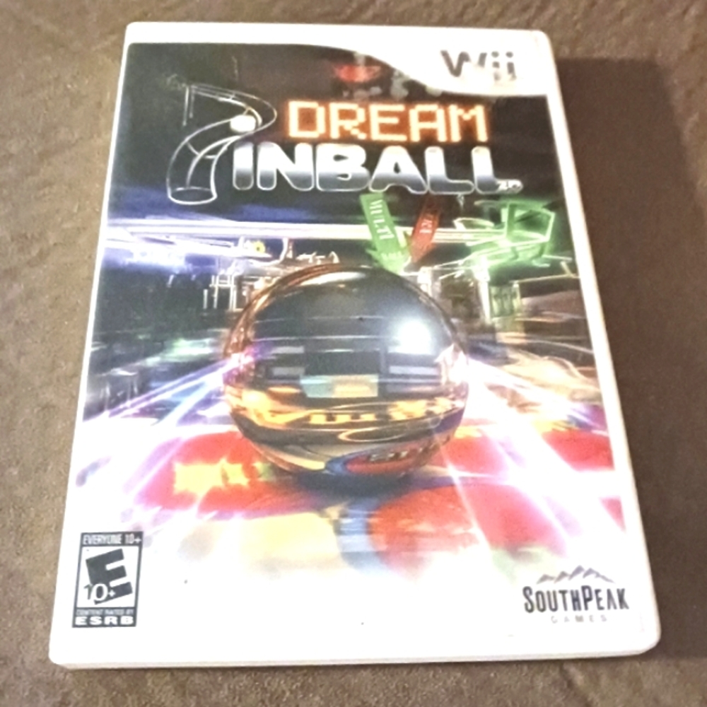 Wii Dream Pinball 3D By SouthPeak Games  Rated E 10+ For Everyone 10 And Older